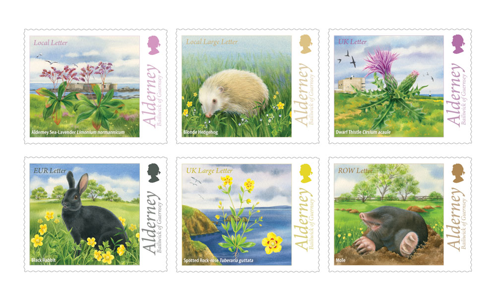 Set of 6 Stamps